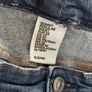 COPY - H&M SZ22 skinny reg waist jeans